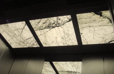 Bianco Carrara Backlit Decke